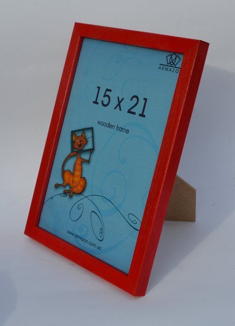 Рамка RIKO 15x21 колір "червоний" R1521-red фото