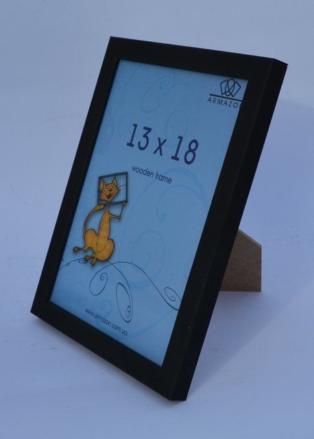 Рамка RIKO 13x18 колір "чорний" R1318-black фото