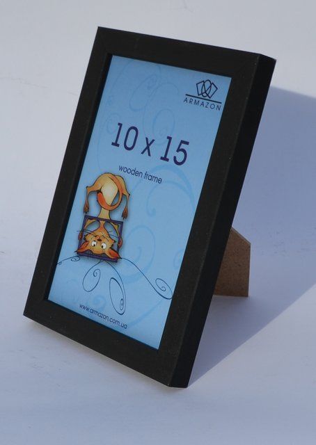 Рамка RIKO 10x15 колір "чорний" R1015-black фото