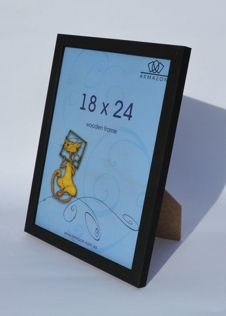 Рамка RIKO 18x24 колір "чорний" R1824-black фото