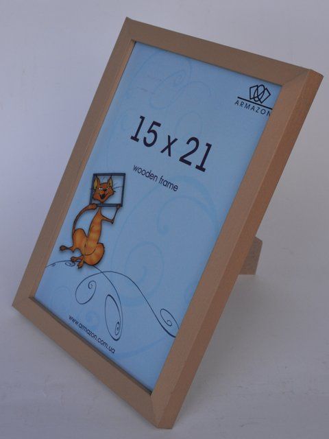 Рамка RIKO 15x21 колір "какао" R1521-beige фото